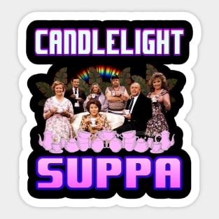 hyacinth buket candlelight supper Sticker